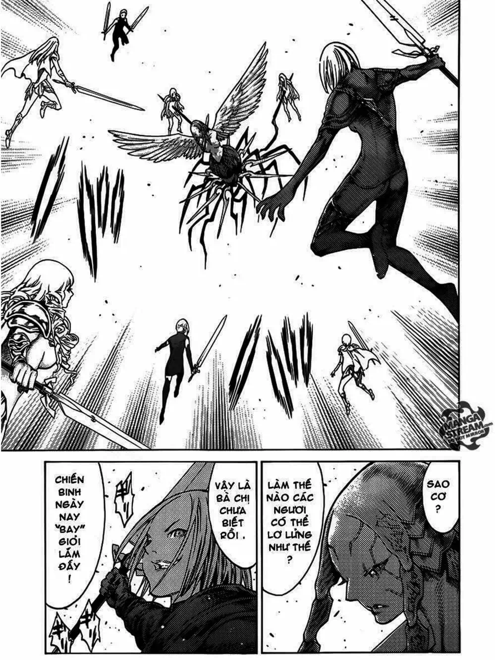 Truyện Tranh Claymore Mắt Bạc trang 4
