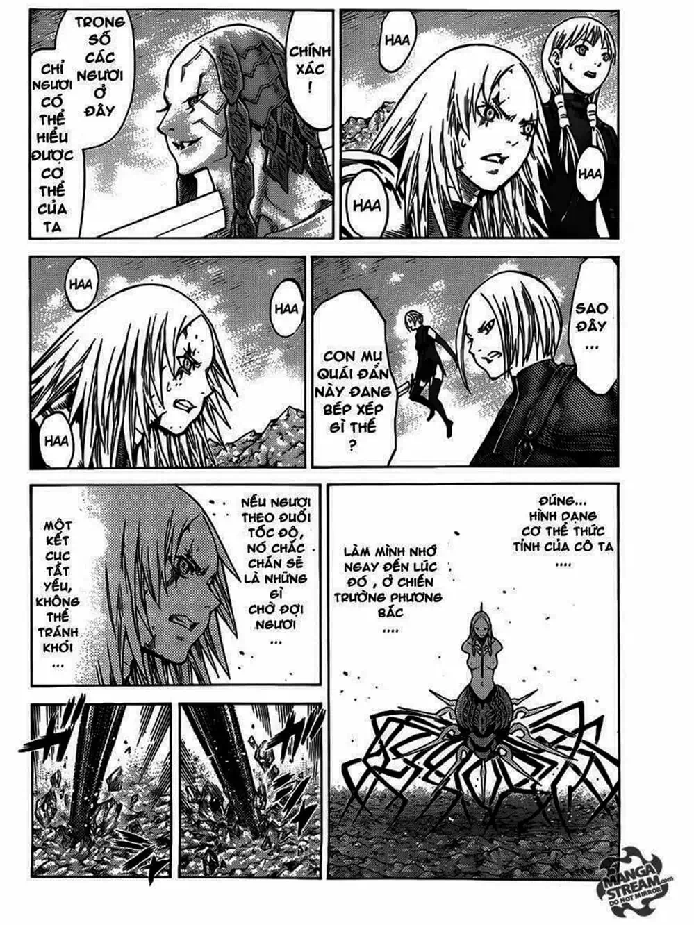 Truyện Tranh Claymore Mắt Bạc trang 4
