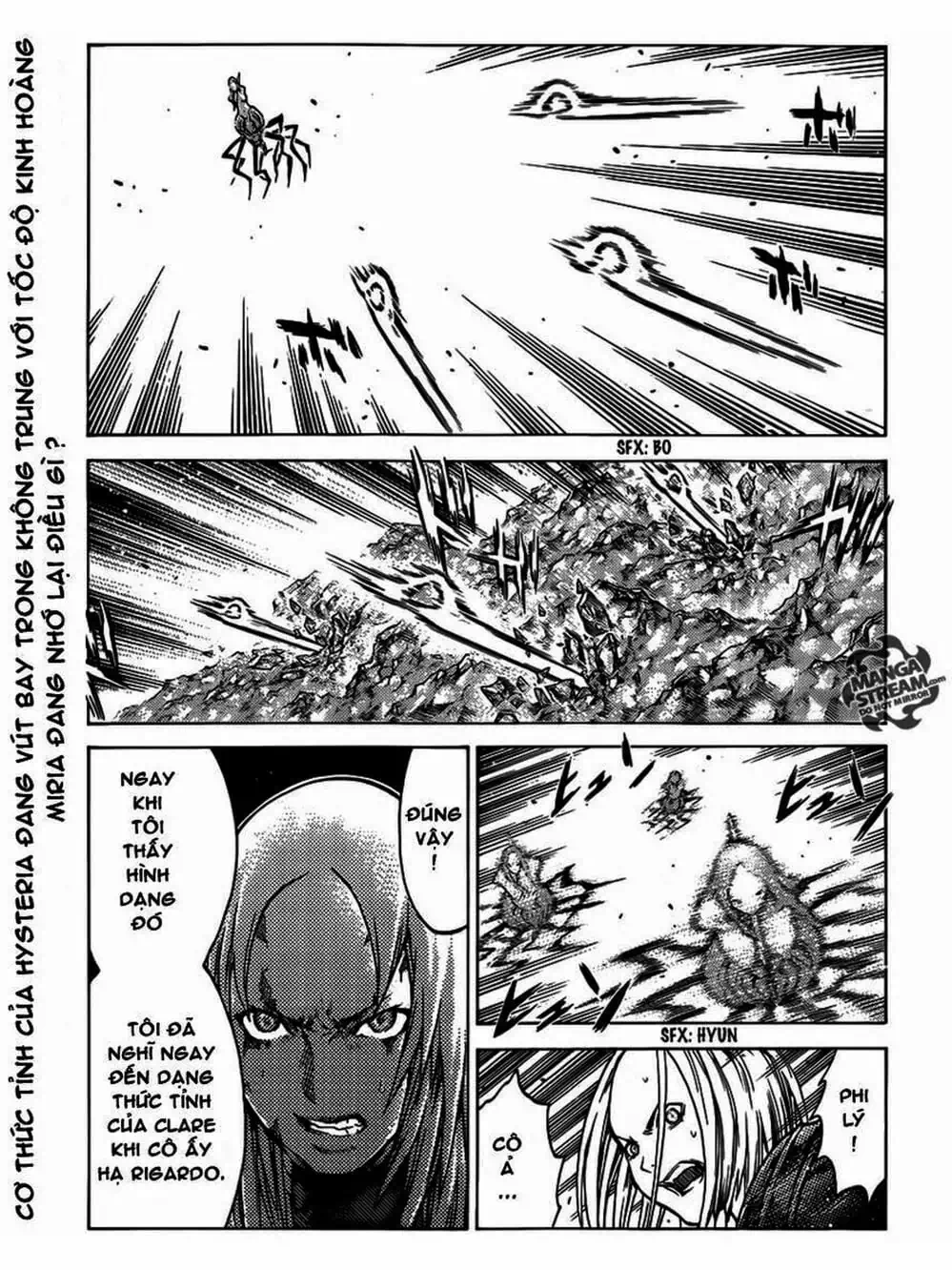Truyện Tranh Claymore Mắt Bạc trang 4