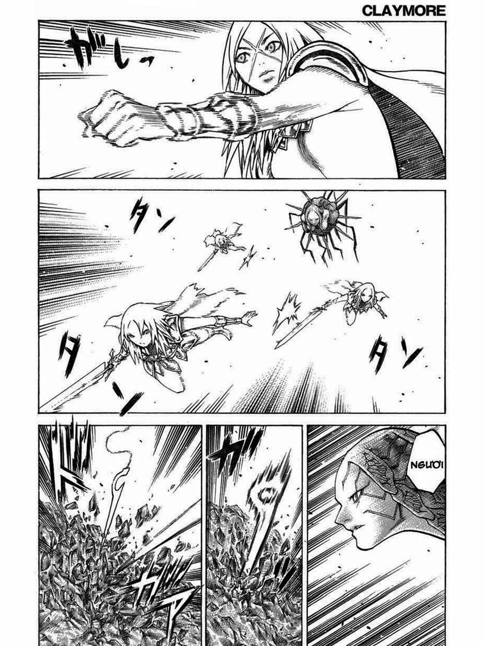 Truyện Tranh Claymore Mắt Bạc trang 4