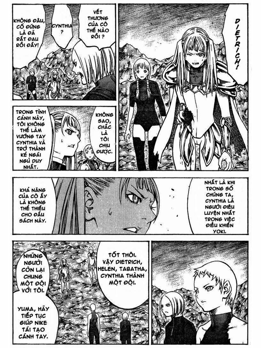 Truyện Tranh Claymore Mắt Bạc trang 4