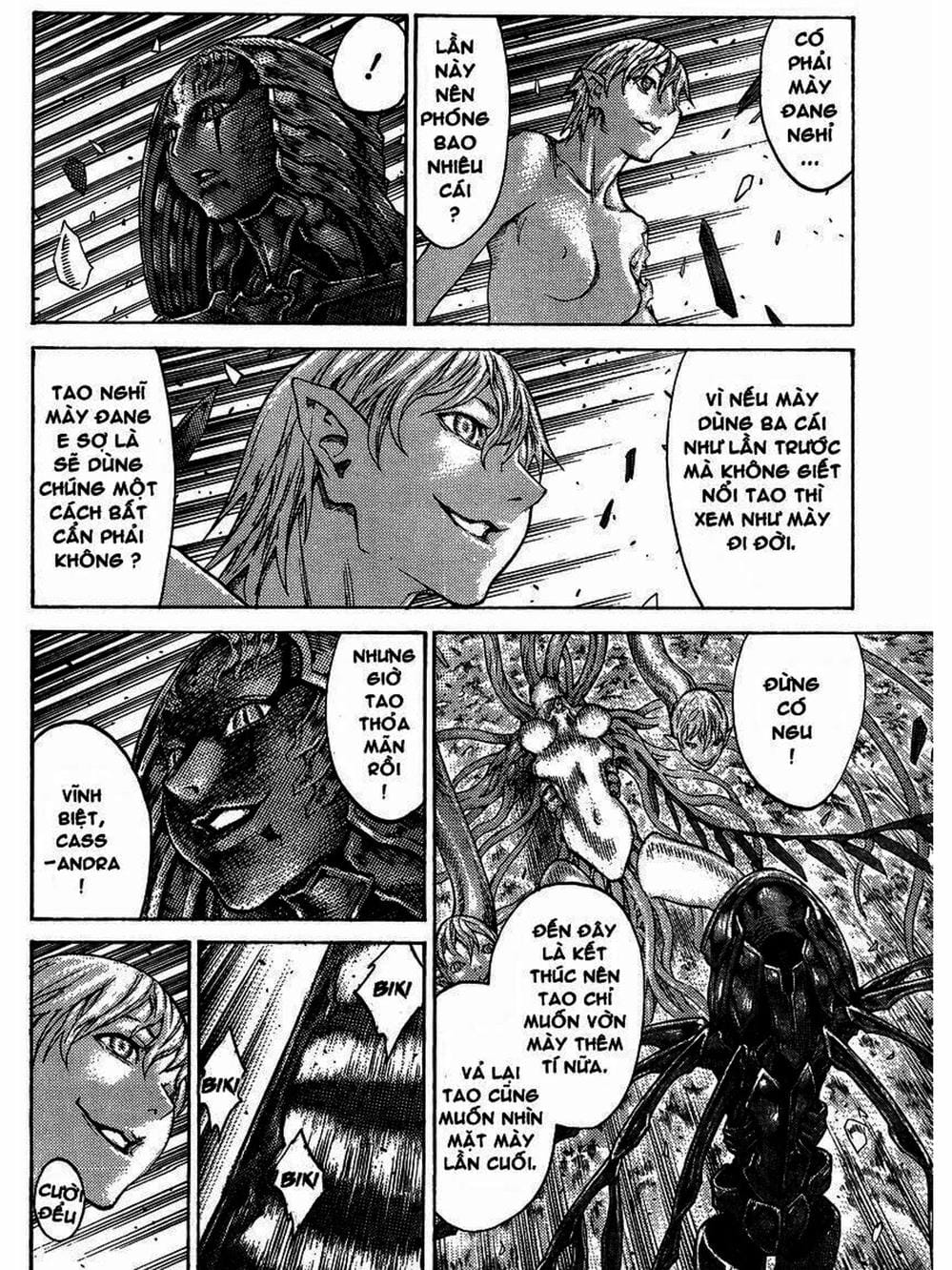 Truyện Tranh Claymore Mắt Bạc trang 4