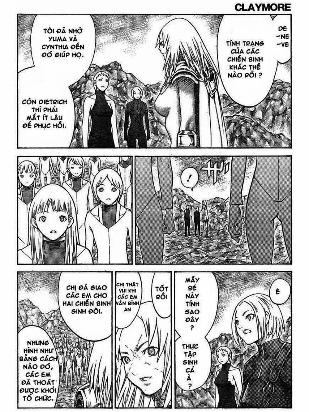 Truyện Tranh Claymore Mắt Bạc trang 4