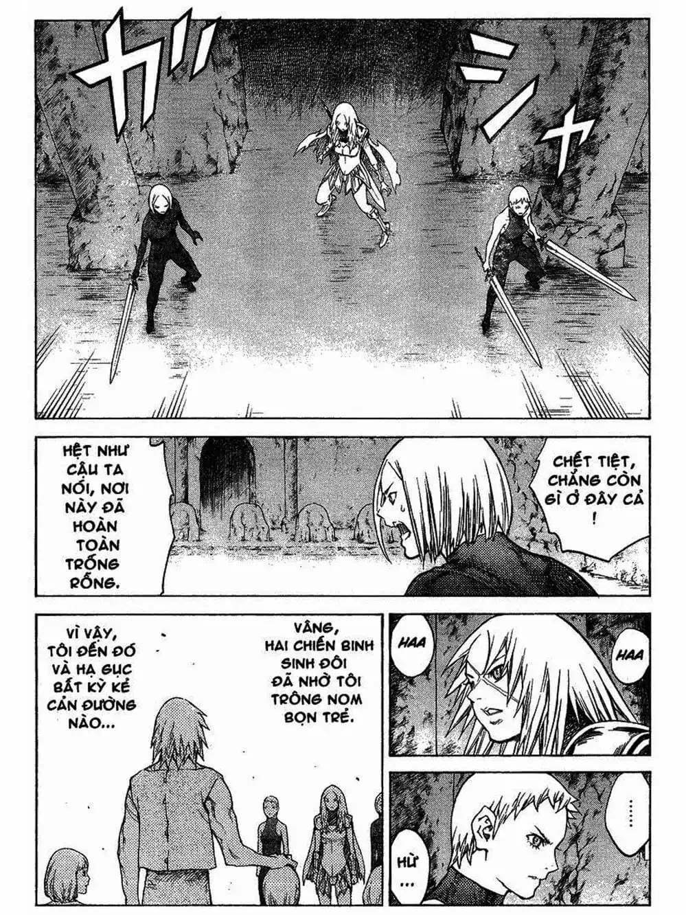 Truyện Tranh Claymore Mắt Bạc trang 4