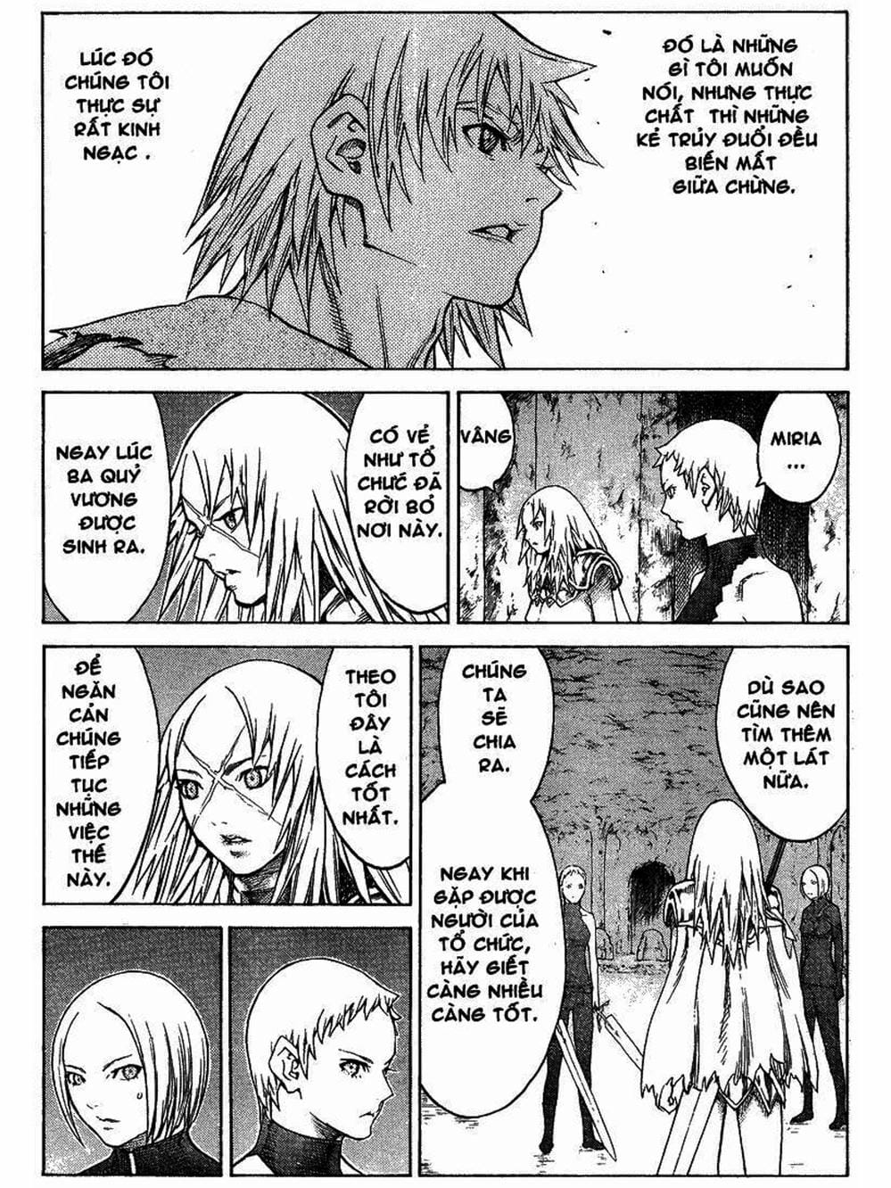 Truyện Tranh Claymore Mắt Bạc trang 4