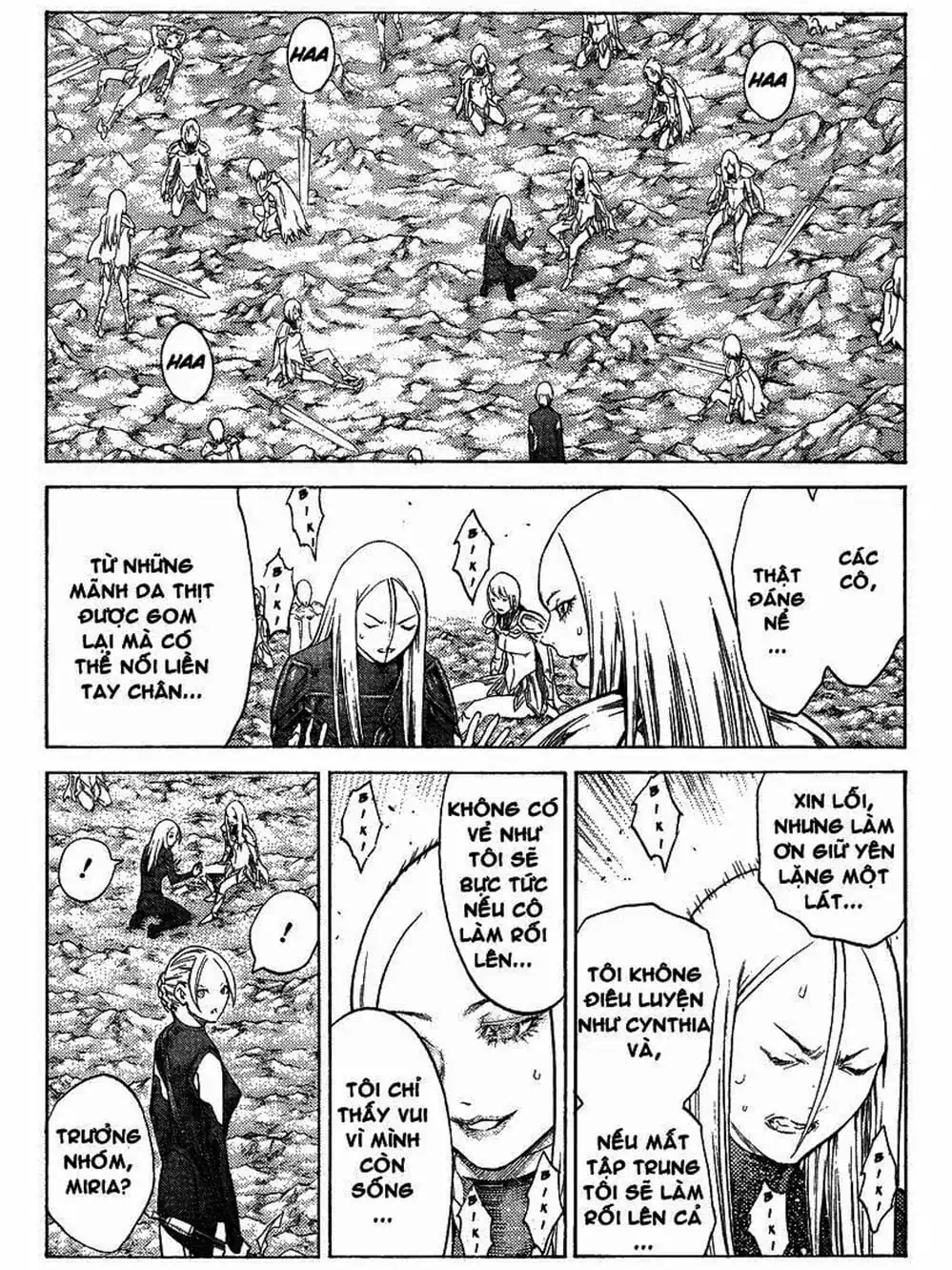 Truyện Tranh Claymore Mắt Bạc trang 4