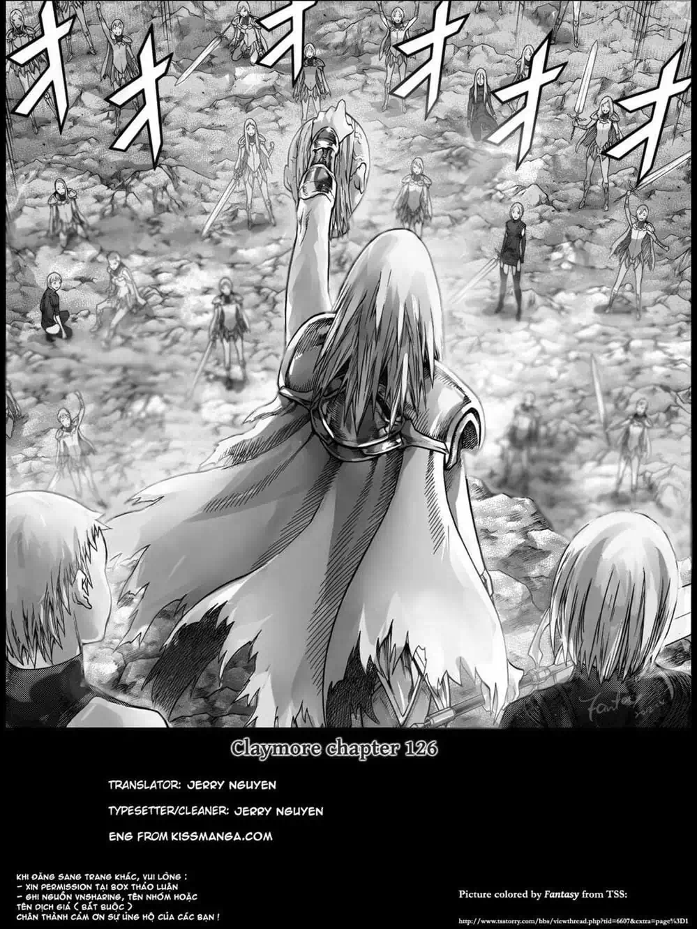 Truyện Tranh Claymore Mắt Bạc trang 4