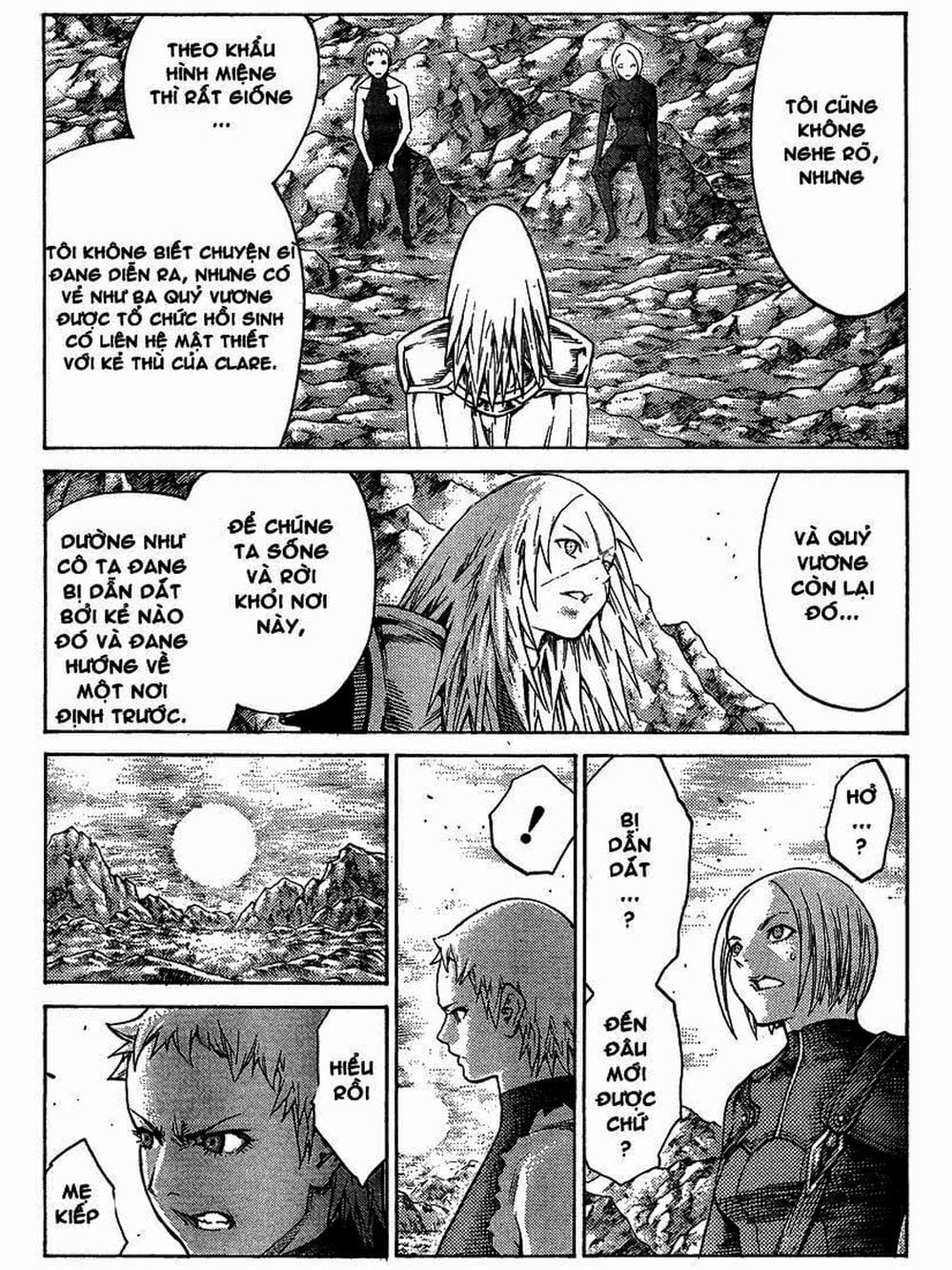 Truyện Tranh Claymore Mắt Bạc trang 4