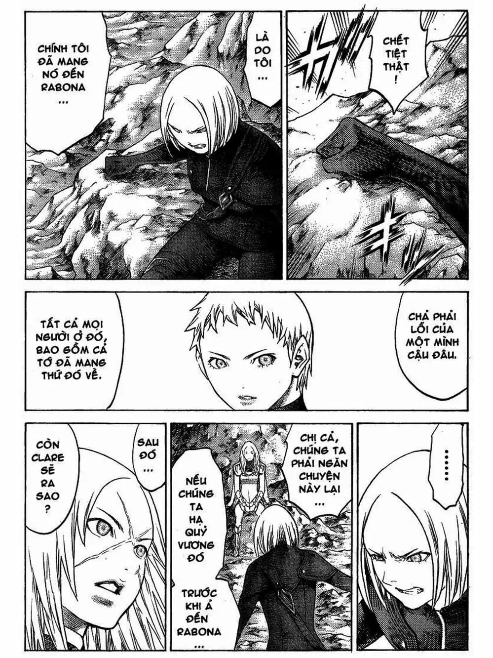 Truyện Tranh Claymore Mắt Bạc trang 4