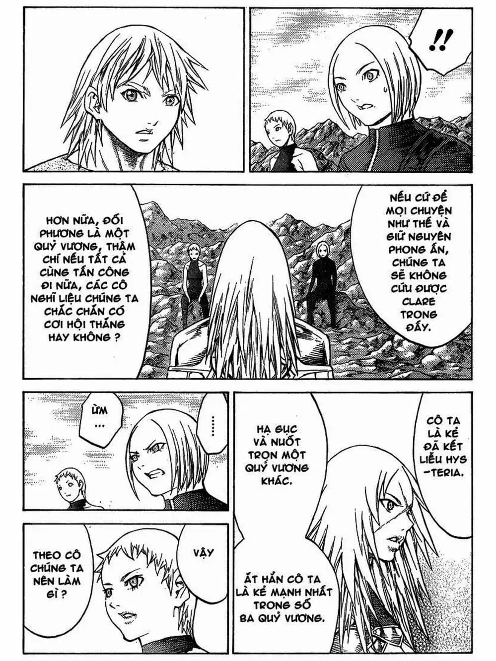Truyện Tranh Claymore Mắt Bạc trang 4