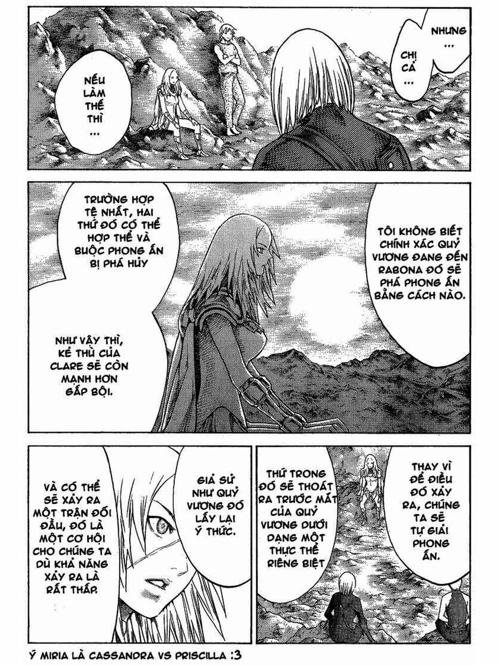 Truyện Tranh Claymore Mắt Bạc trang 4