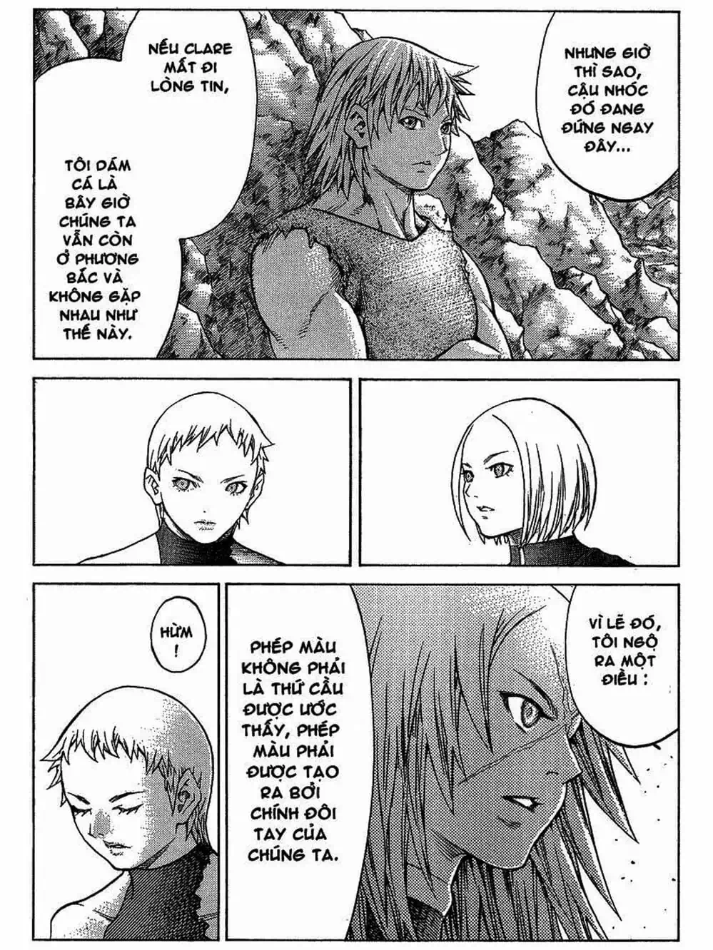 Truyện Tranh Claymore Mắt Bạc trang 4