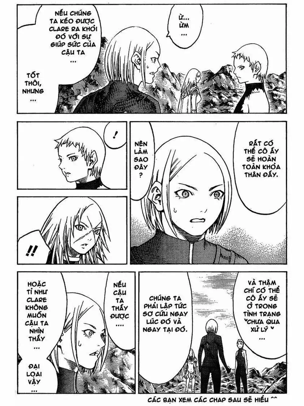 Truyện Tranh Claymore Mắt Bạc trang 4