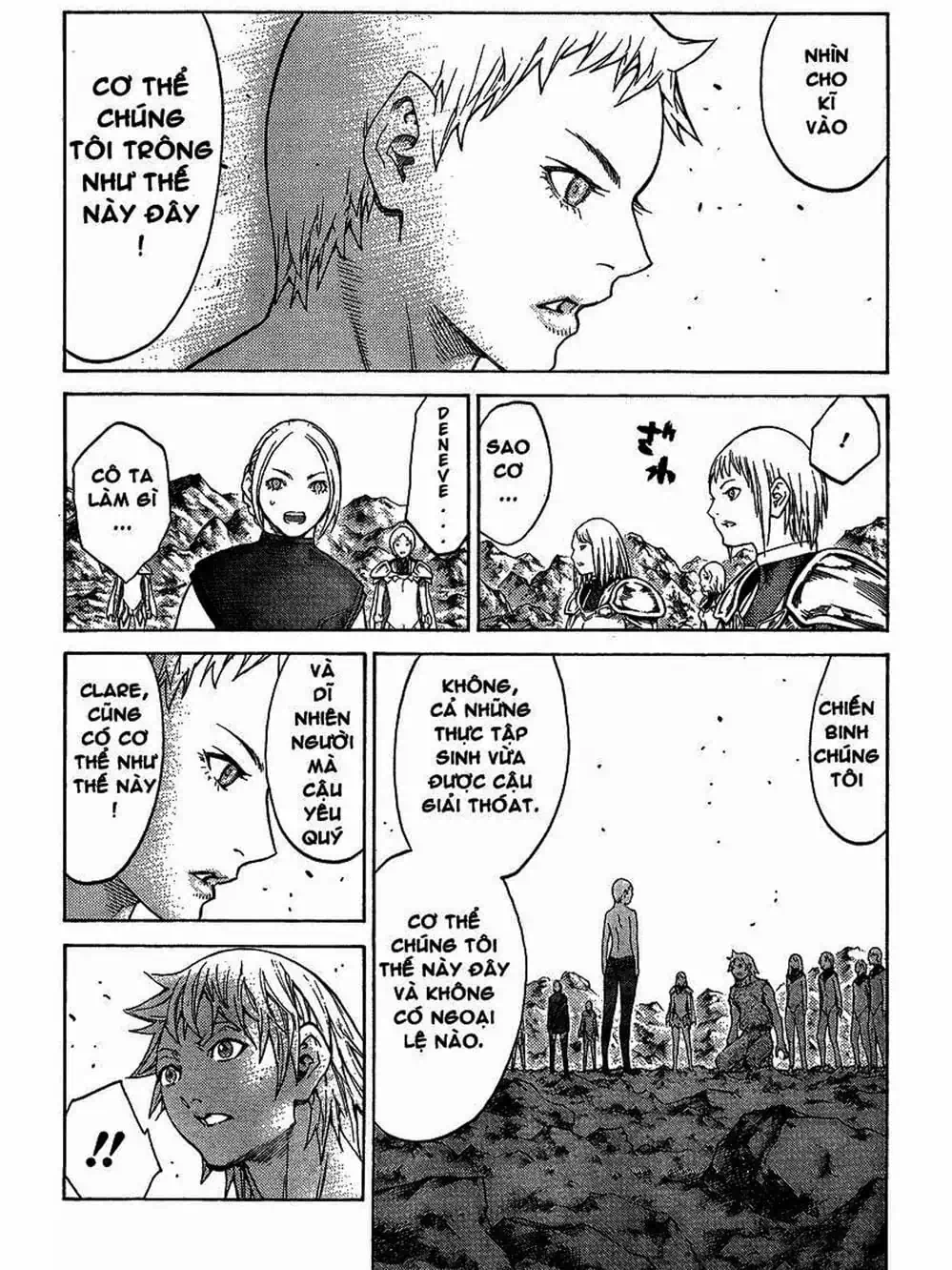 Truyện Tranh Claymore Mắt Bạc trang 4