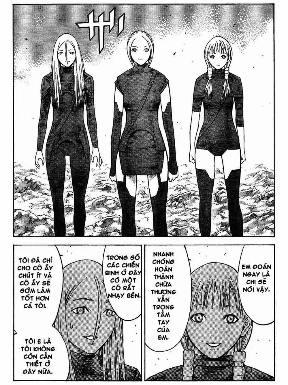 Truyện Tranh Claymore Mắt Bạc trang 4