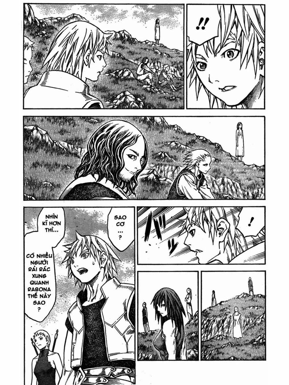Truyện Tranh Claymore Mắt Bạc trang 4
