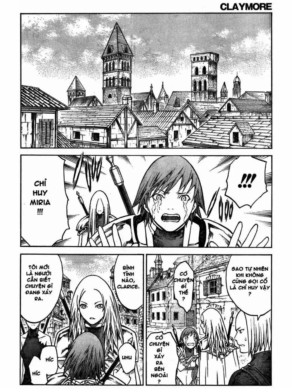 Truyện Tranh Claymore Mắt Bạc trang 4