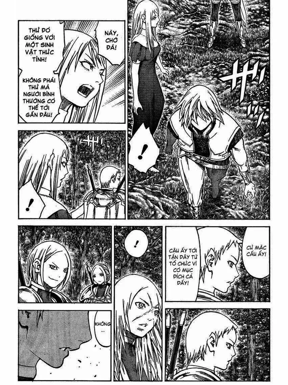 Truyện Tranh Claymore Mắt Bạc trang 4