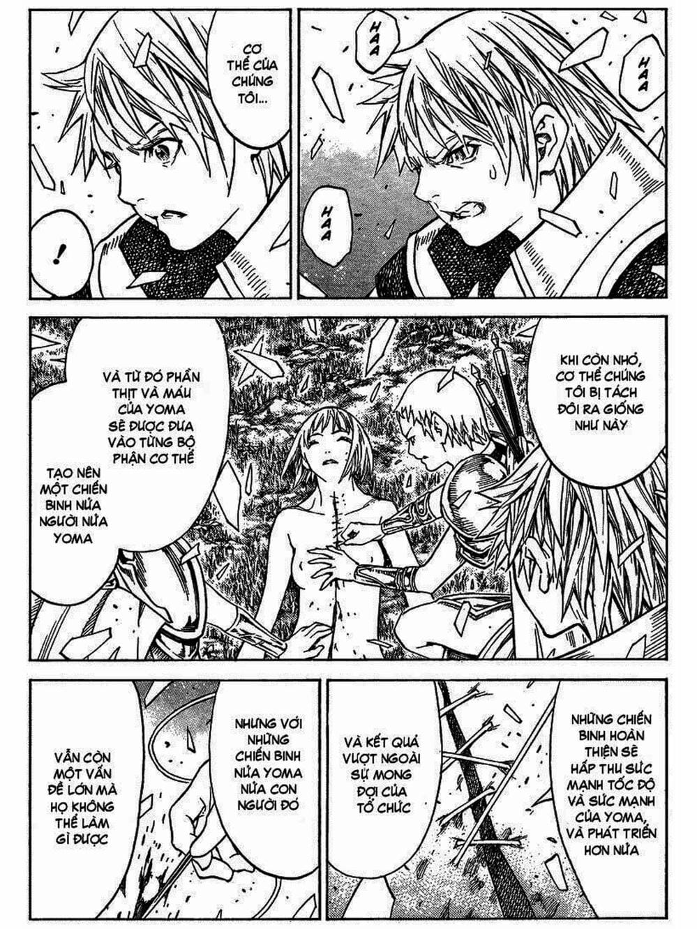 Truyện Tranh Claymore Mắt Bạc trang 4