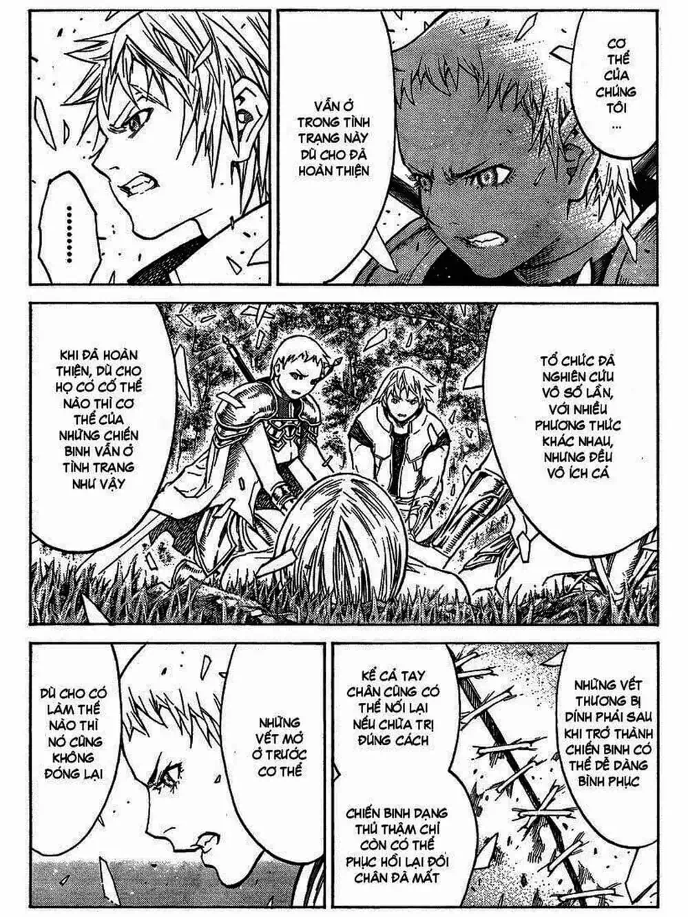 Truyện Tranh Claymore Mắt Bạc trang 4