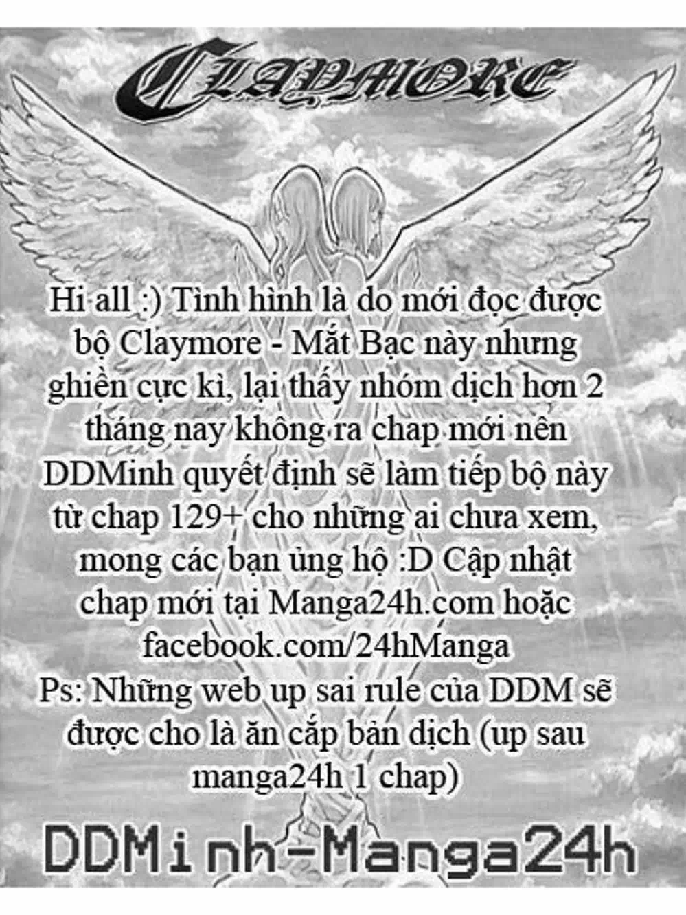 Truyện Tranh Claymore Mắt Bạc trang 4