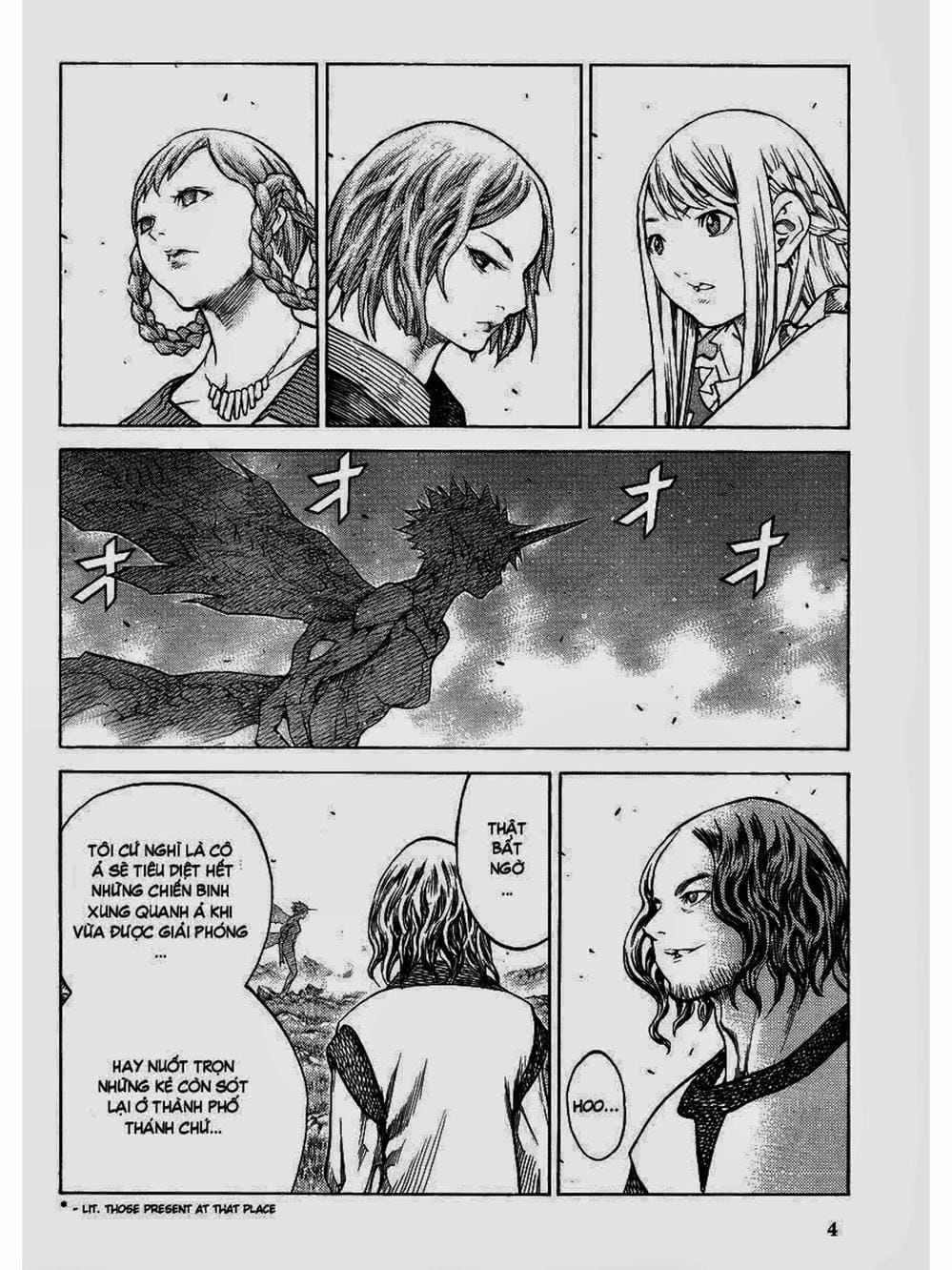 Truyện Tranh Claymore Mắt Bạc trang 4