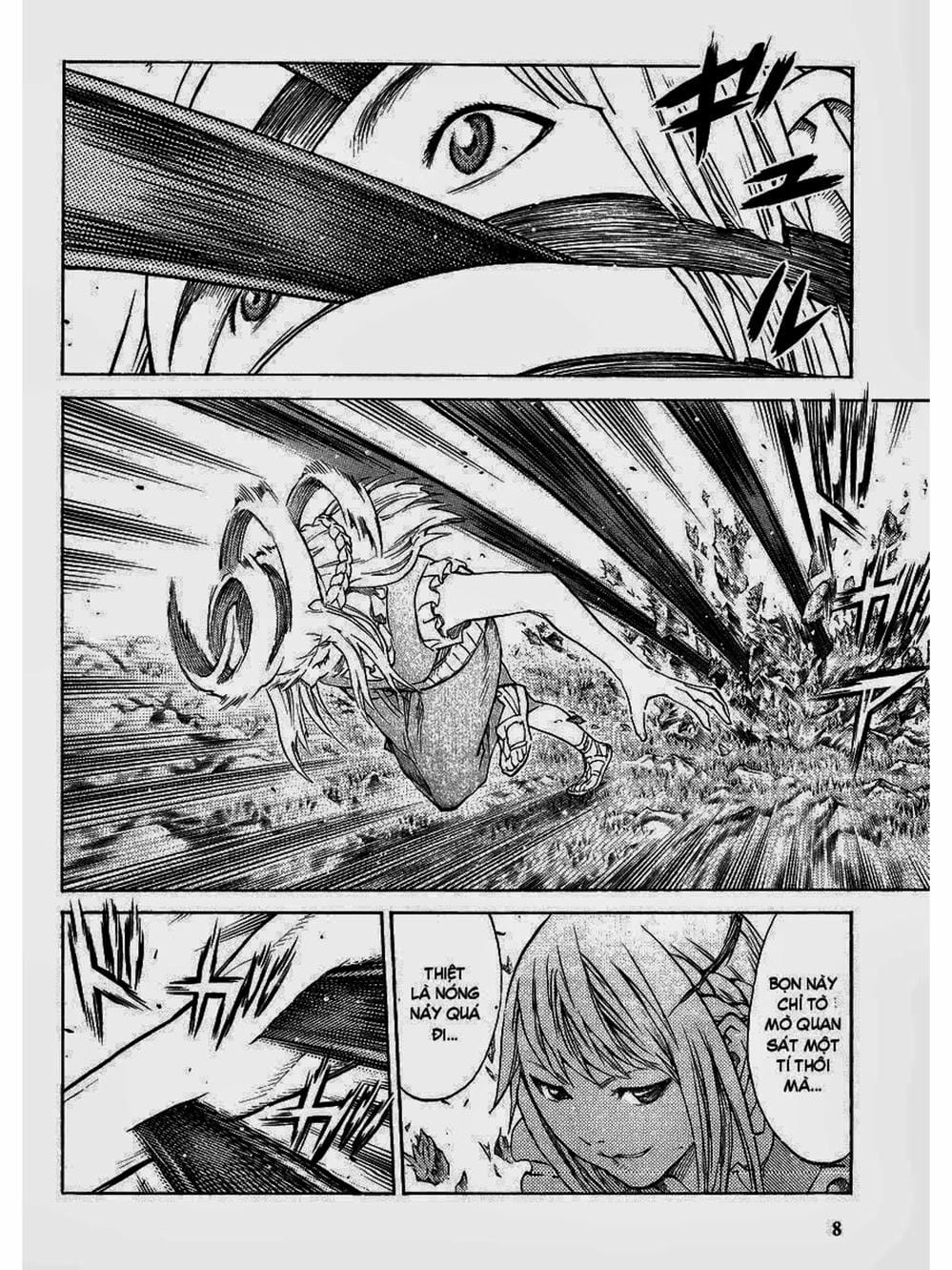 Truyện Tranh Claymore Mắt Bạc trang 4