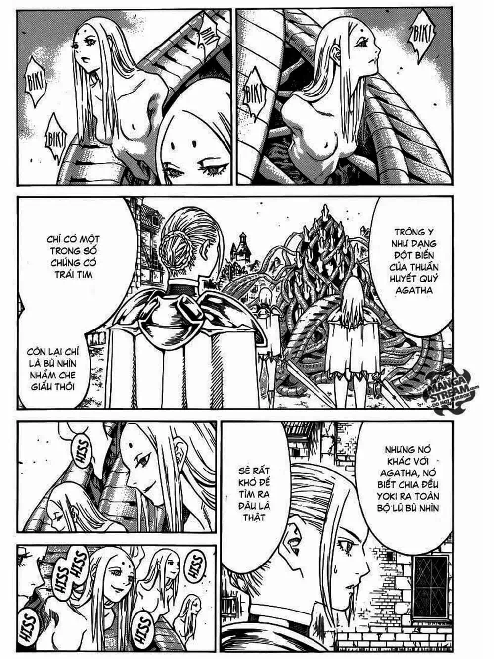 Truyện Tranh Claymore Mắt Bạc trang 4