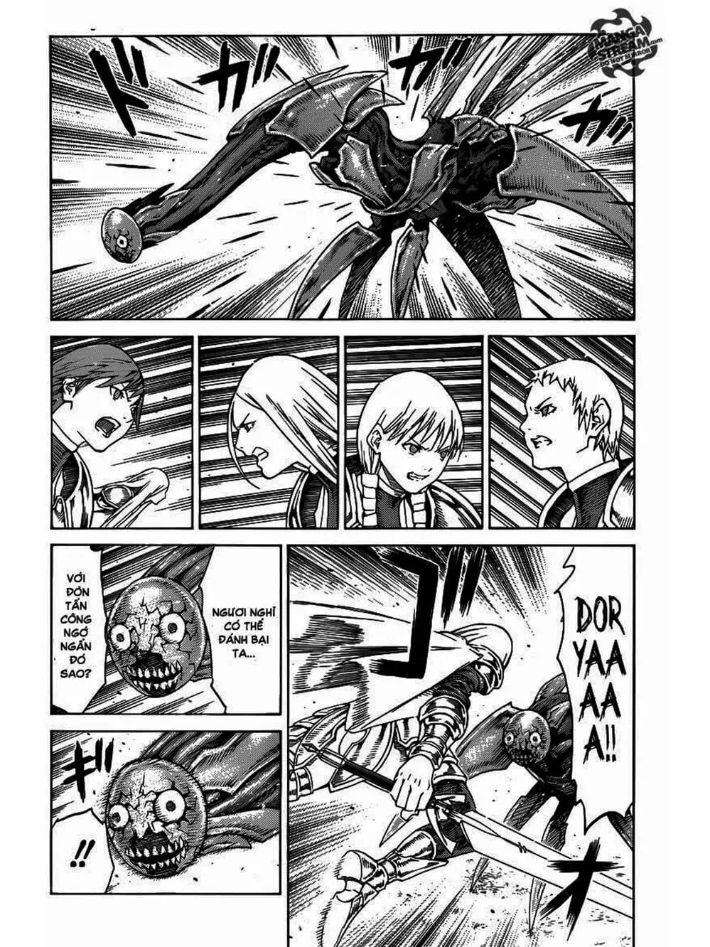 Truyện Tranh Claymore Mắt Bạc trang 4