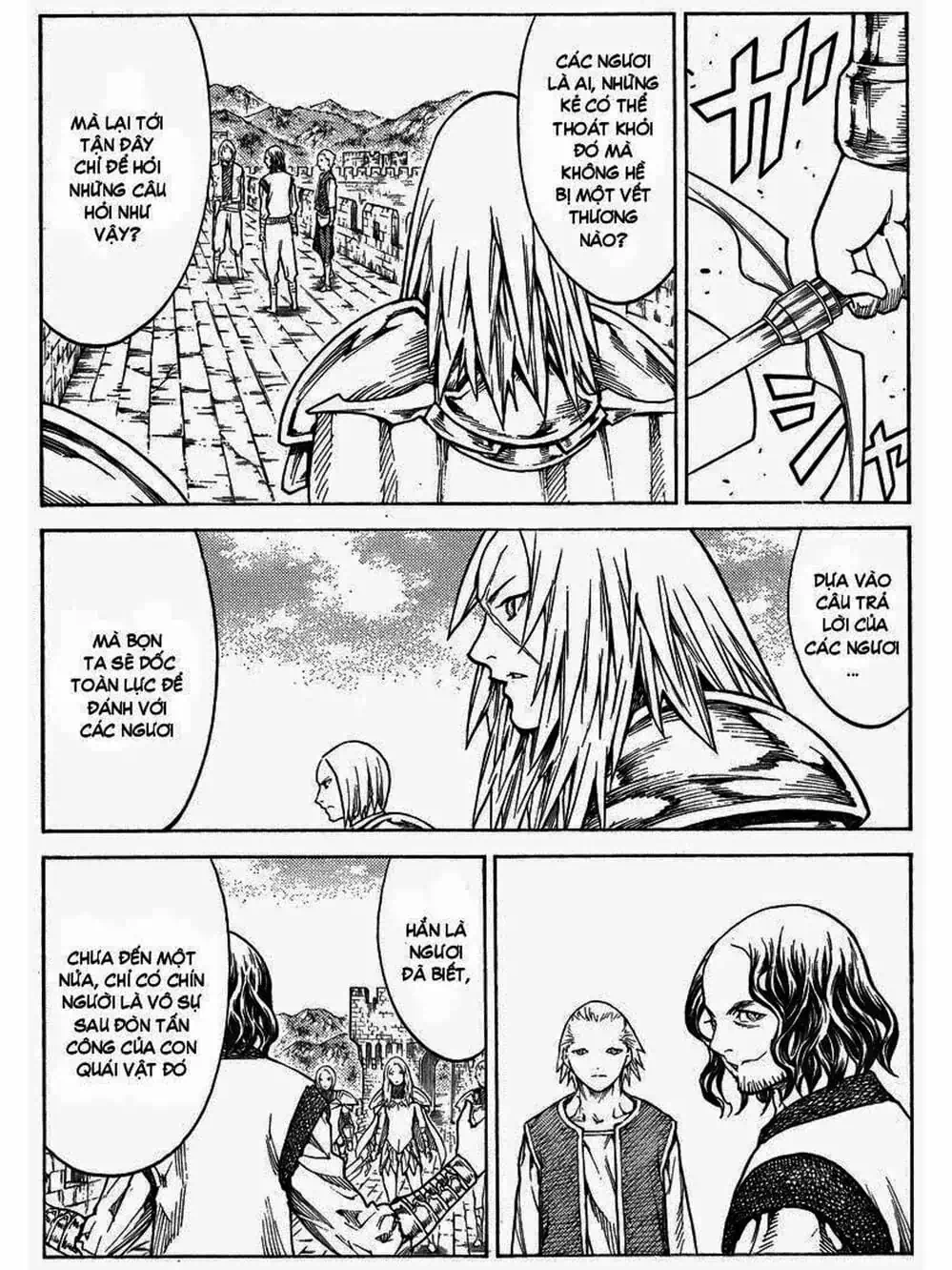 Truyện Tranh Claymore Mắt Bạc trang 4