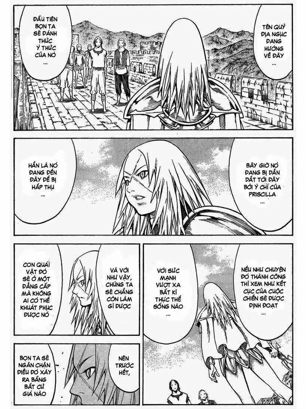 Truyện Tranh Claymore Mắt Bạc trang 4
