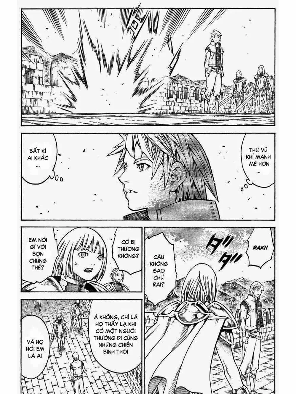 Truyện Tranh Claymore Mắt Bạc trang 4
