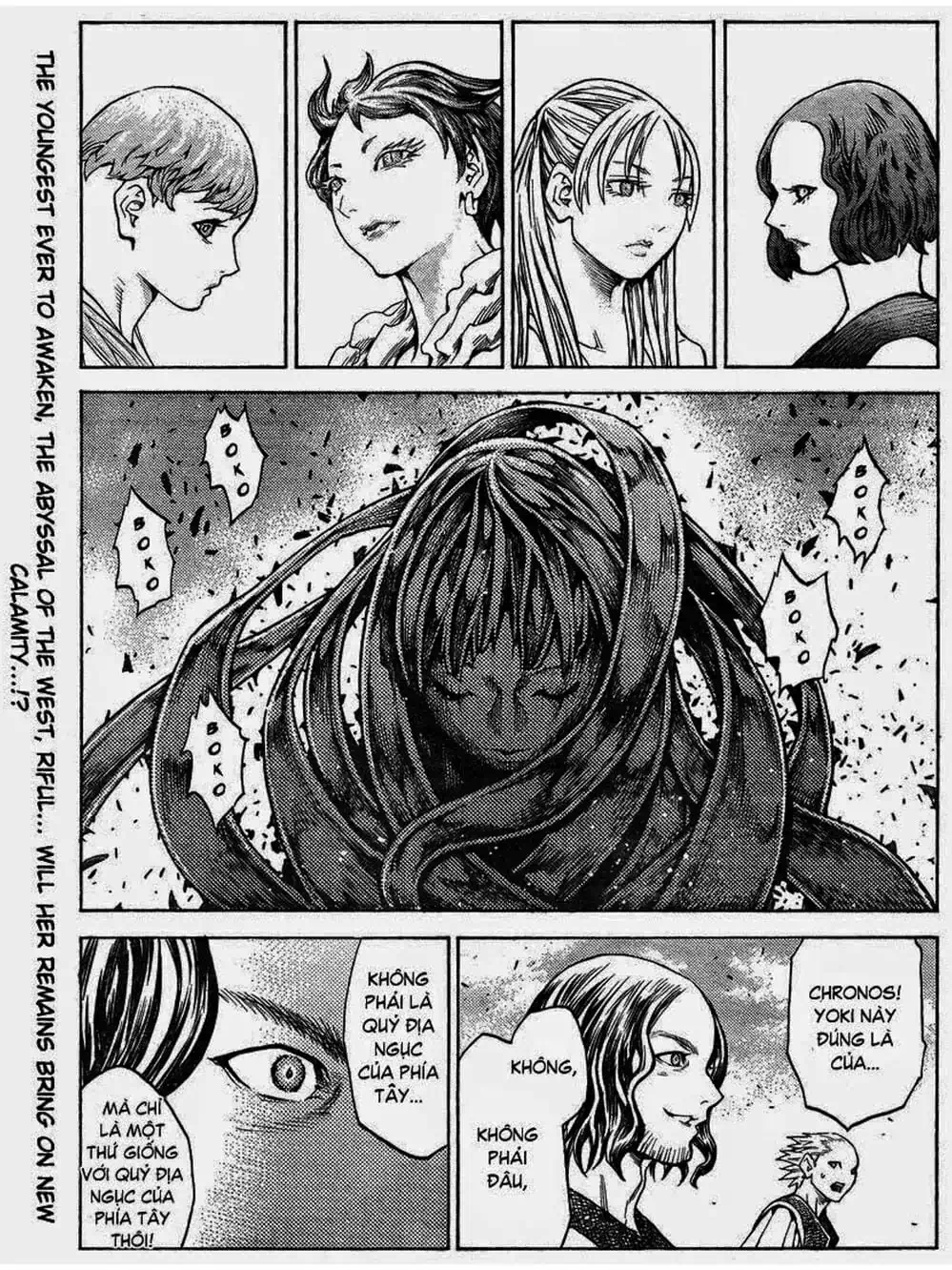 Truyện Tranh Claymore Mắt Bạc trang 4
