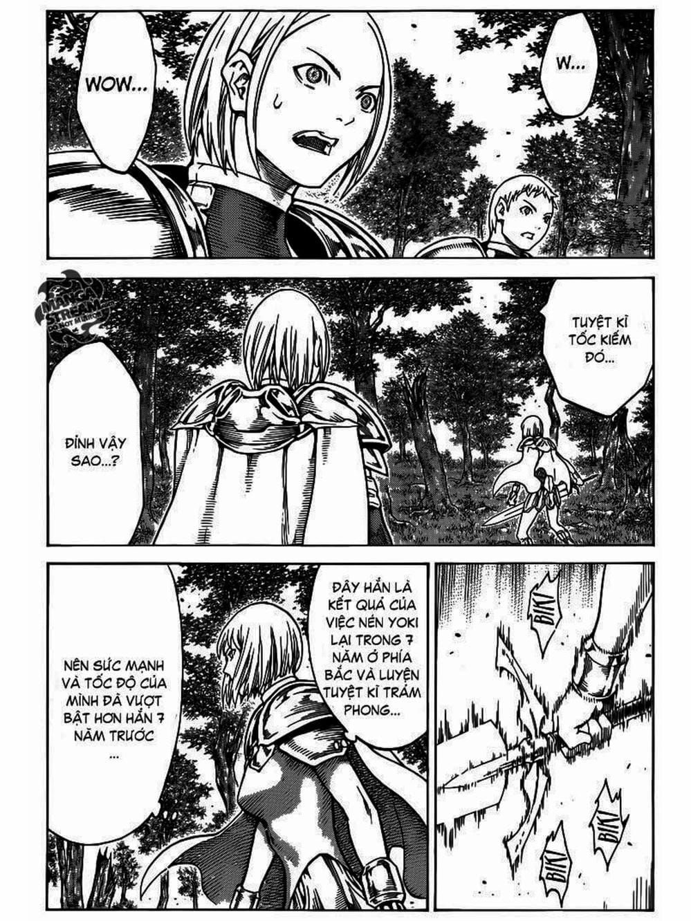 Truyện Tranh Claymore Mắt Bạc trang 4