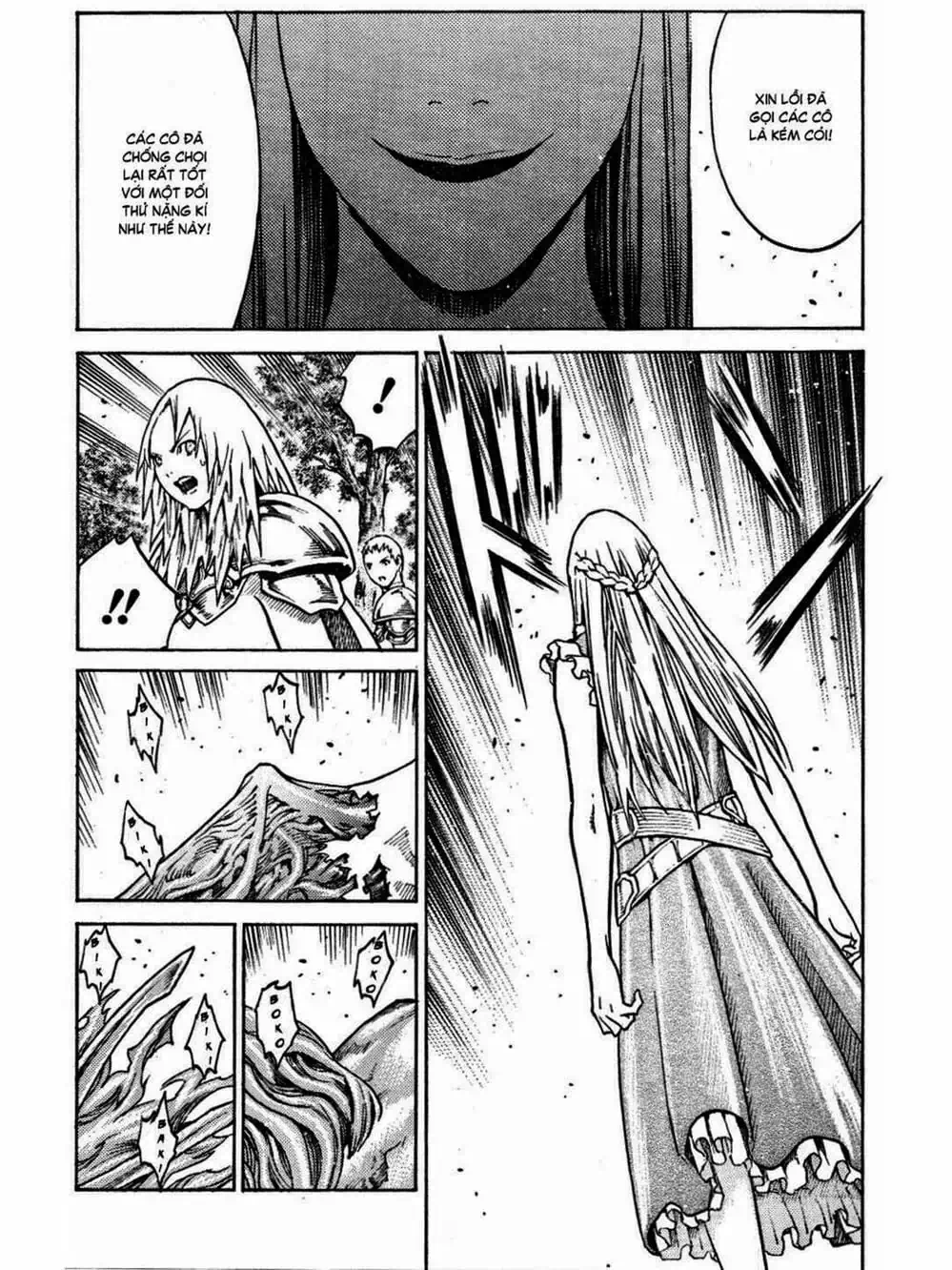 Truyện Tranh Claymore Mắt Bạc trang 4