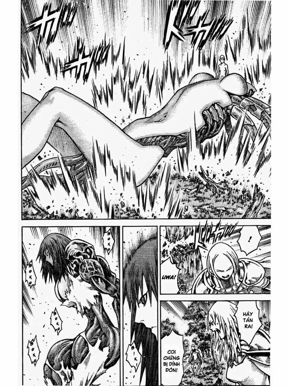 Truyện Tranh Claymore Mắt Bạc trang 4