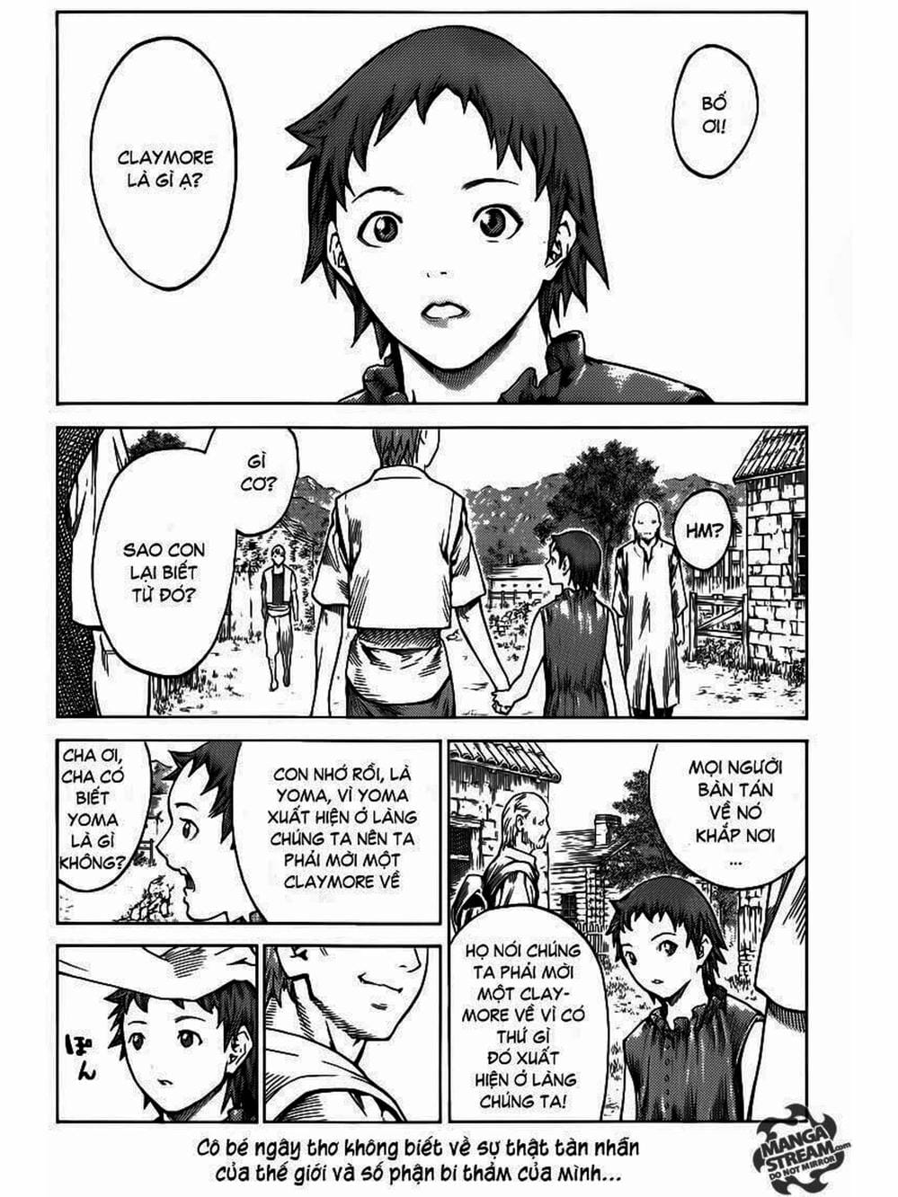 Truyện Tranh Claymore Mắt Bạc trang 4