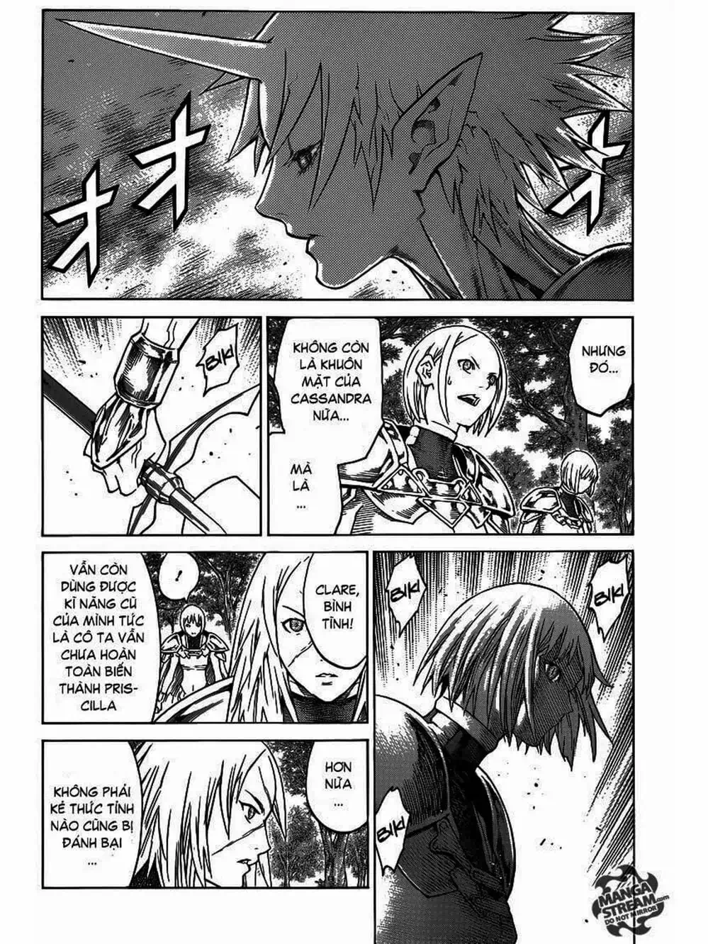 Truyện Tranh Claymore Mắt Bạc trang 4