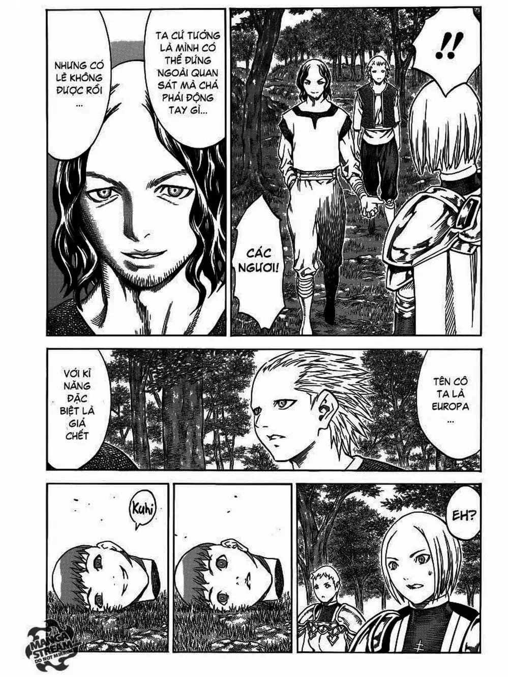 Truyện Tranh Claymore Mắt Bạc trang 4