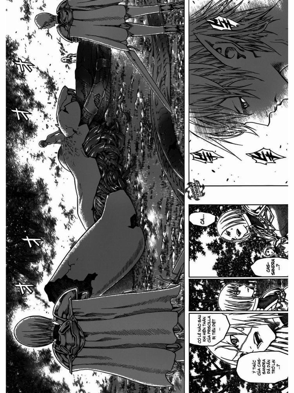 Truyện Tranh Claymore Mắt Bạc trang 4