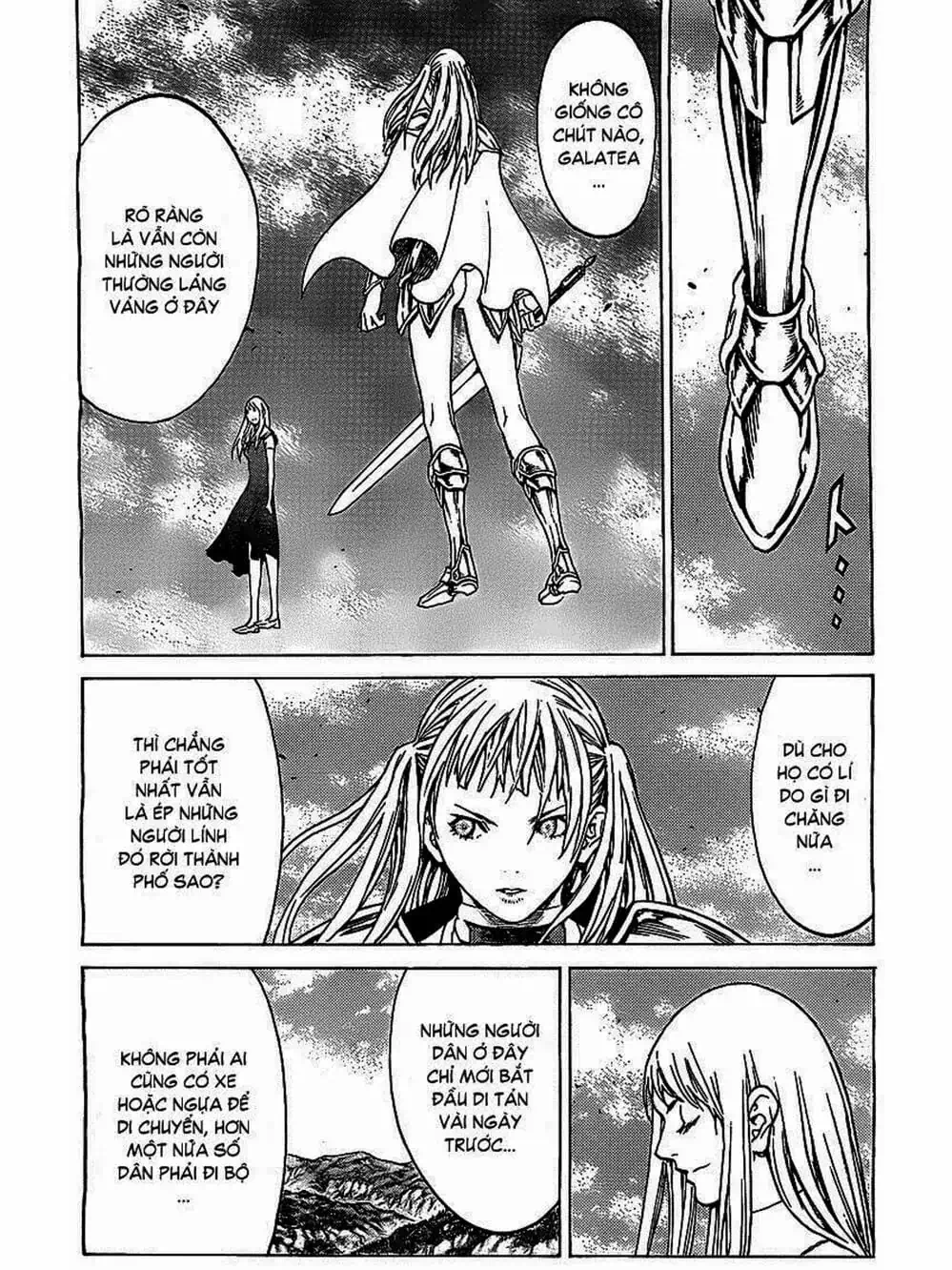 Truyện Tranh Claymore Mắt Bạc trang 4