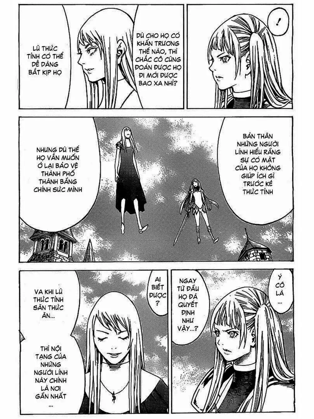 Truyện Tranh Claymore Mắt Bạc trang 4