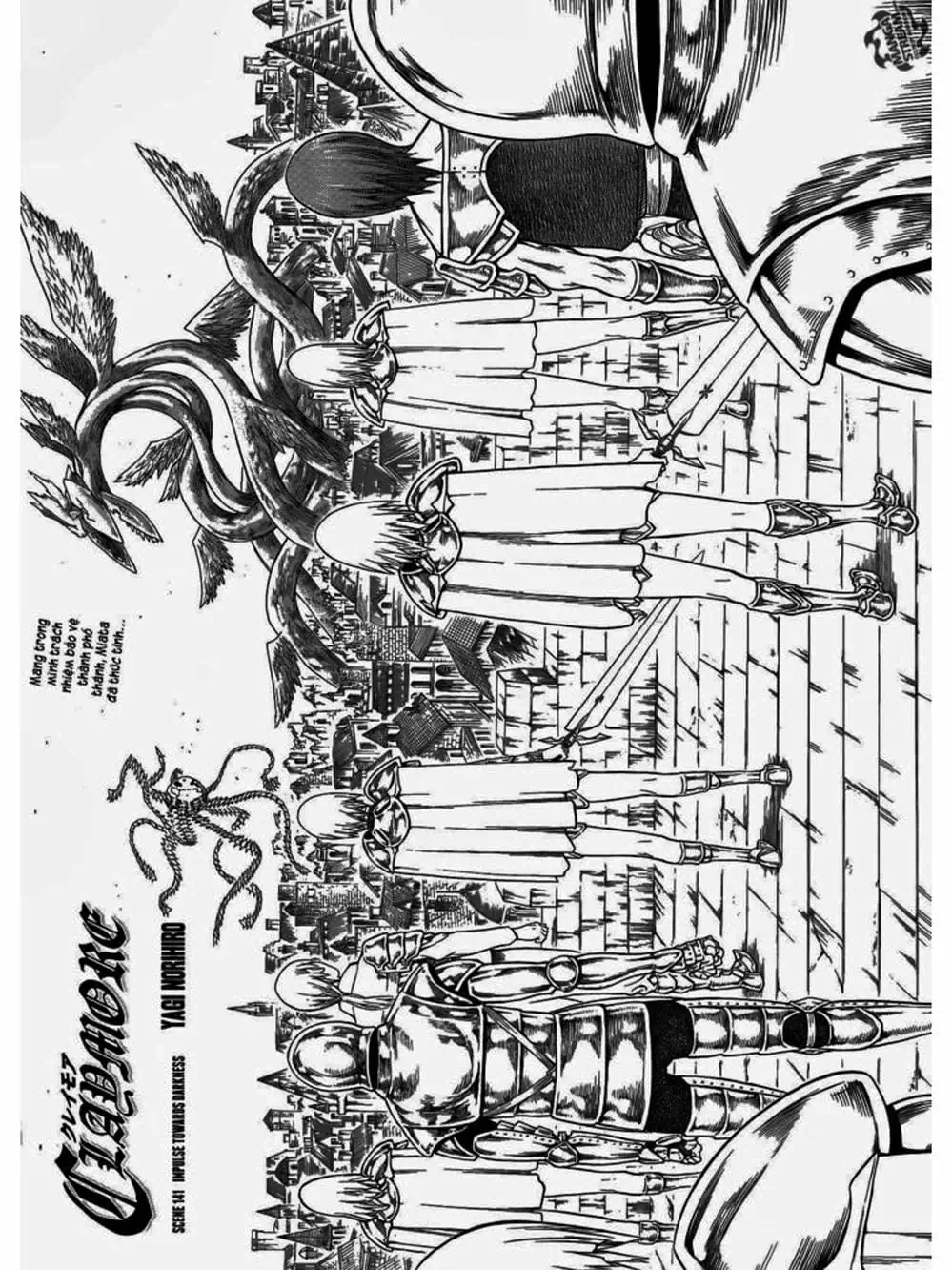 Truyện Tranh Claymore Mắt Bạc trang 4