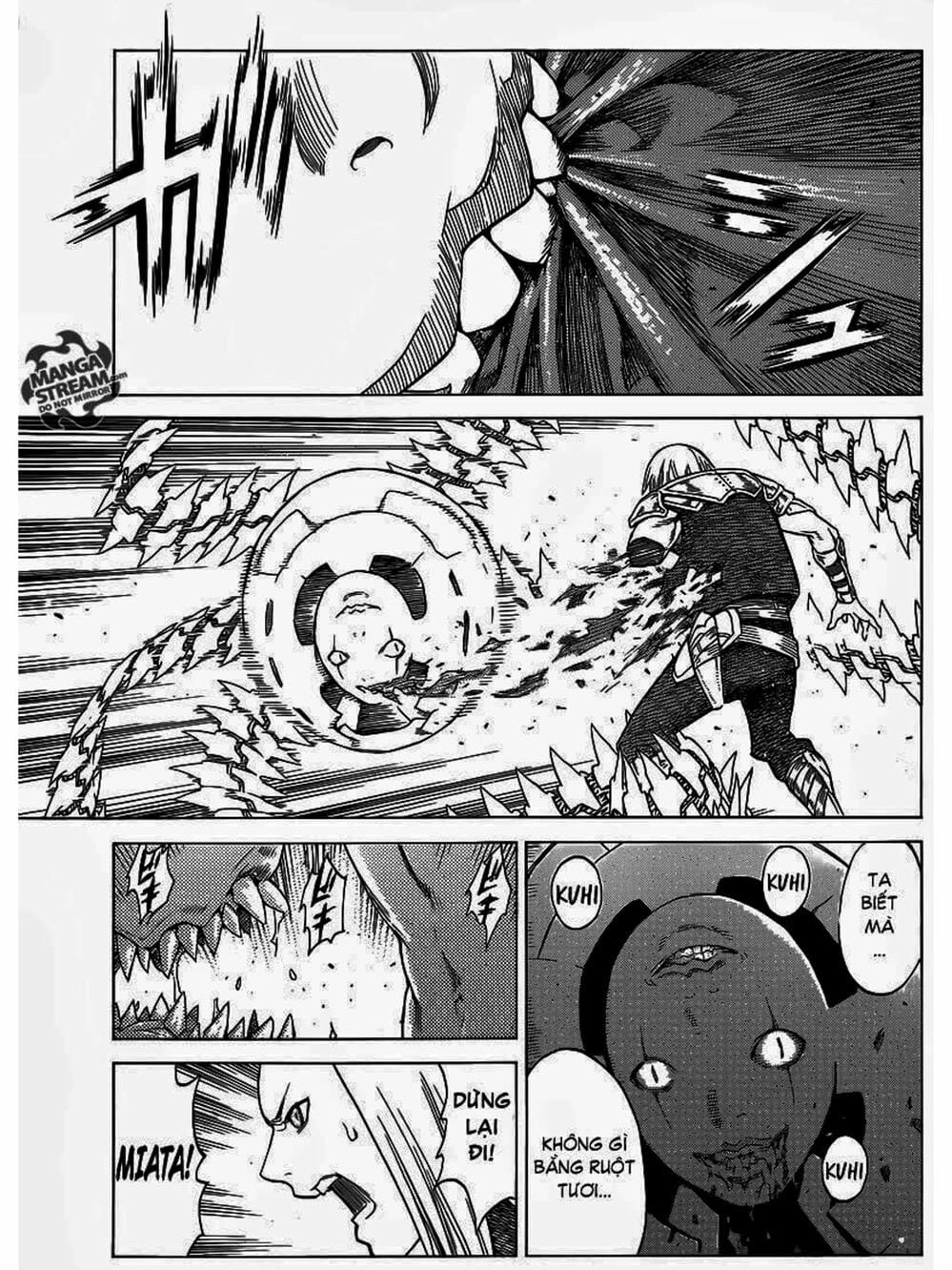 Truyện Tranh Claymore Mắt Bạc trang 4