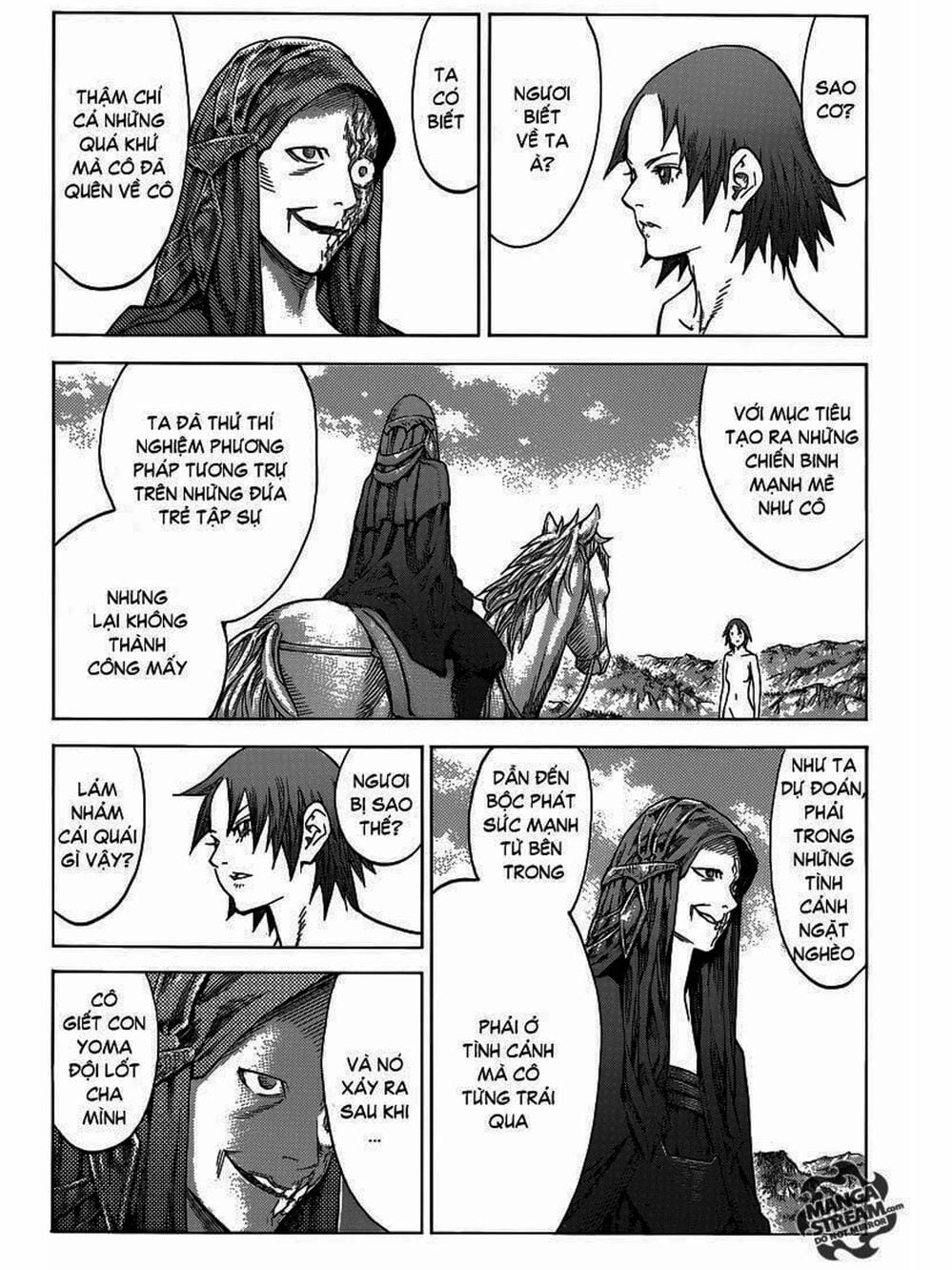 Truyện Tranh Claymore Mắt Bạc trang 4
