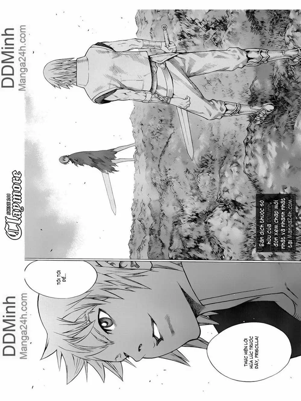 Truyện Tranh Claymore Mắt Bạc trang 4