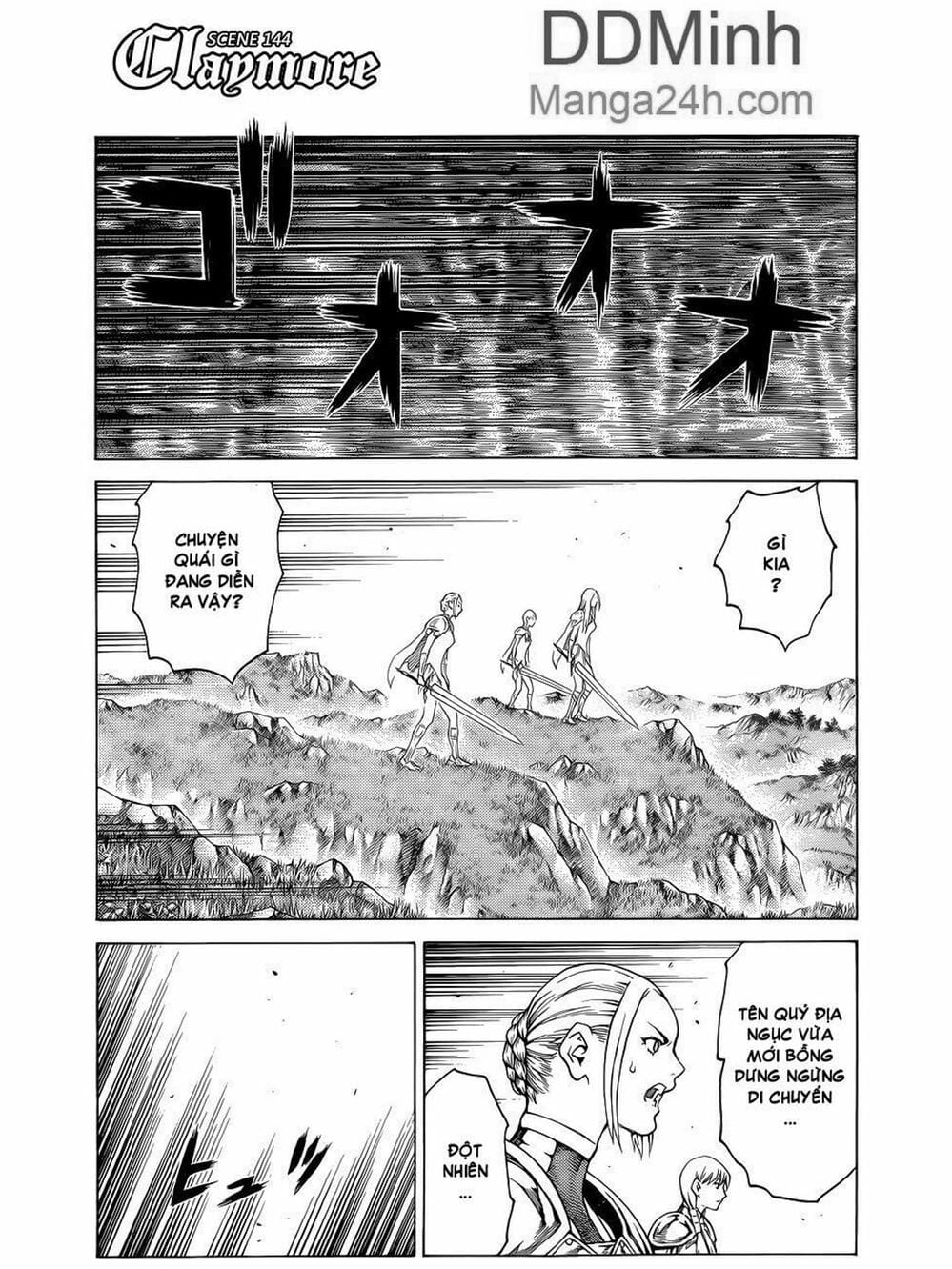 Truyện Tranh Claymore Mắt Bạc trang 4