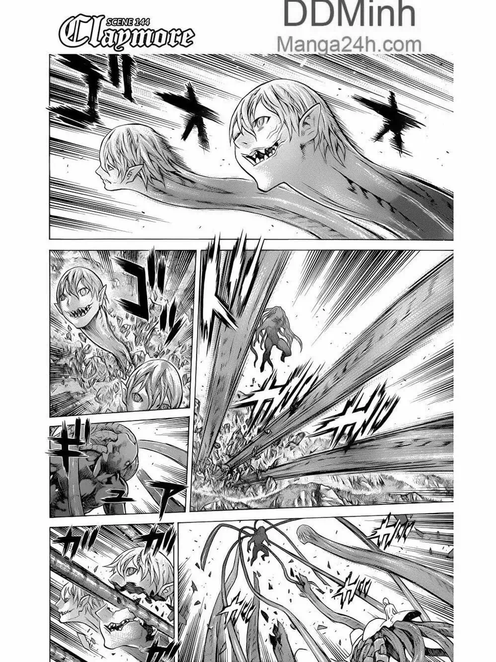 Truyện Tranh Claymore Mắt Bạc trang 4