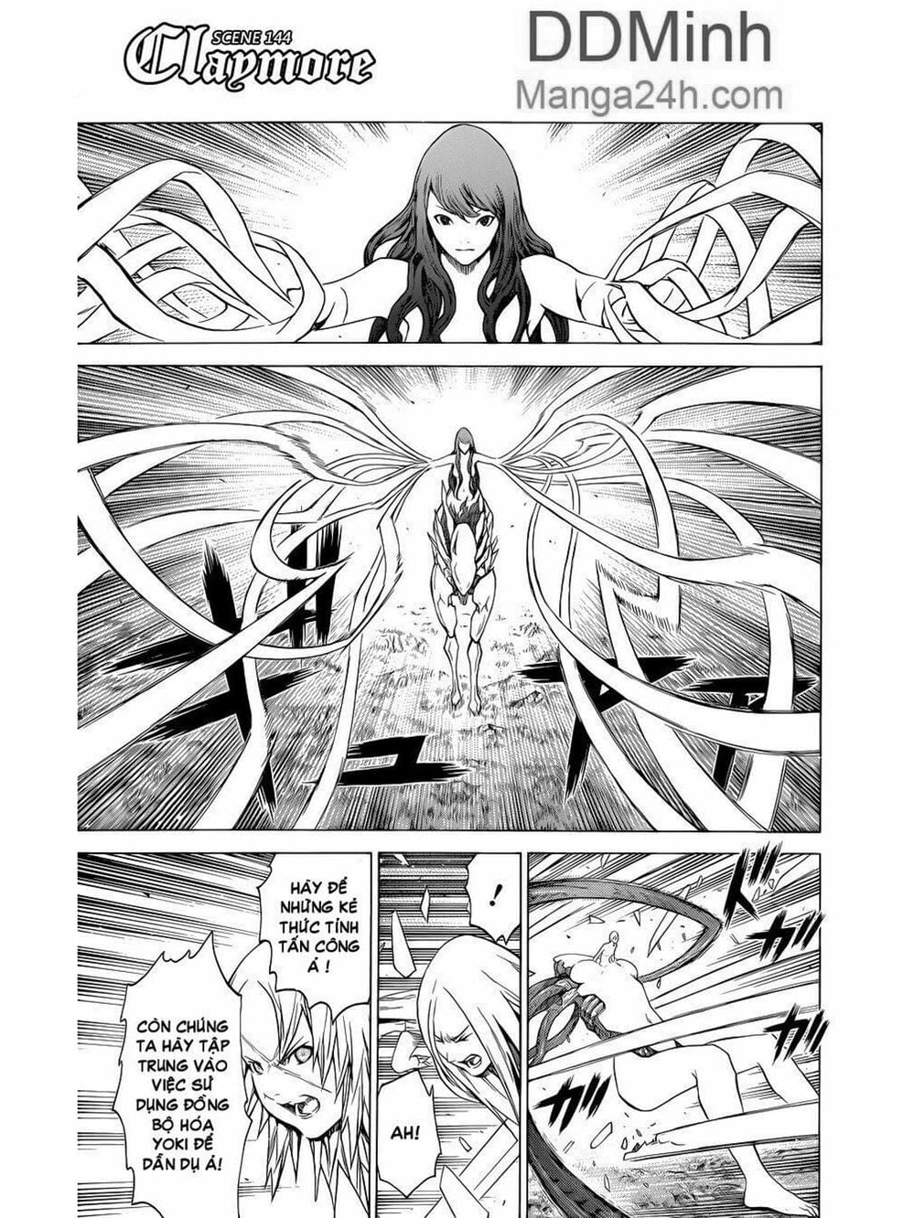 Truyện Tranh Claymore Mắt Bạc trang 4