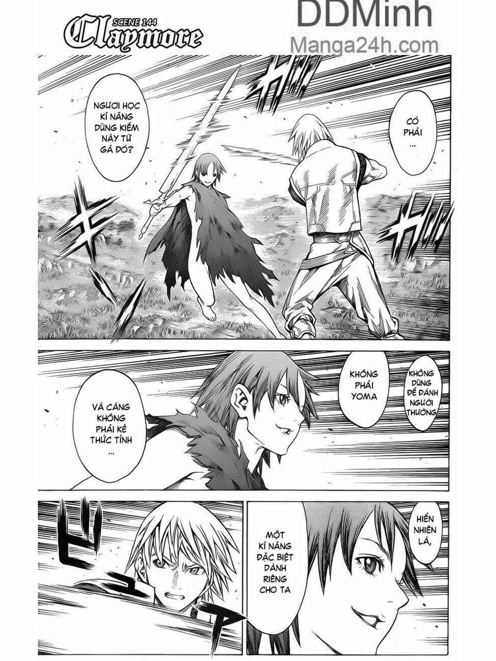Truyện Tranh Claymore Mắt Bạc trang 4